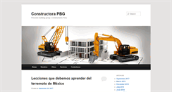 Desktop Screenshot of constructorapbg.com